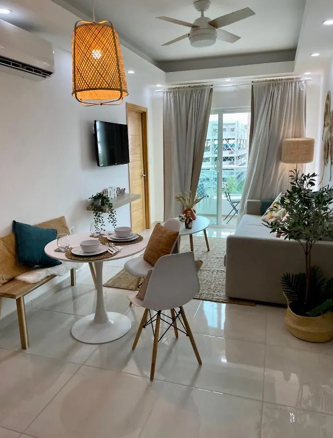 Ambar 5D - Centrico Apart Estilo Boho Chic Apartman Santo Domingo 0*,  Dominikai Köztársaság